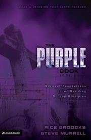 Cover of: The Purple Book by Rice Broocks, Steve Murrell