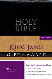 Cover of: KJV Gift & Award Bible, Revised