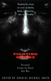 Cover of: Fighting Words : Personal Essays by Black Gay Men  by Charles M. Smith