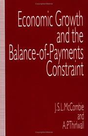 Economic growth and the balance-of-payments constraint