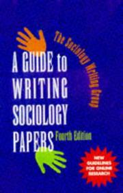 A guide to writing sociology papers