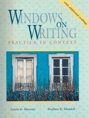 Cover of: Windows on writing: practice in context : with additional readings