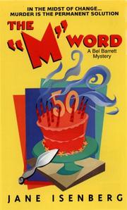 Cover of: The "M" Word: A Bel Barrett Mystery (Bel Barrett Mysteries (Avon Books))
