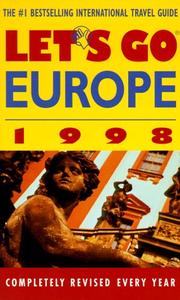 Cover of: Let's Go 98 Europe (Annual) by cathari Hornby Rachel A. Farbiarz Caroline R. Sherman Catharine M. Hornby