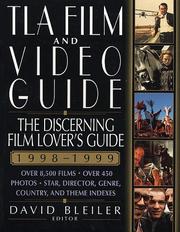 Cover of: TLA Film & Video Guide, 1998-1999: The Discerning Movie Lover's Guide (Tla Video & DVD Guide)