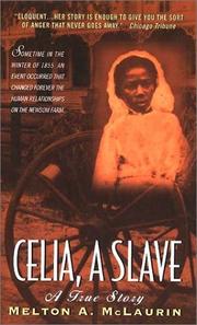 Celia, A Slave by Melton A. Mclaurin