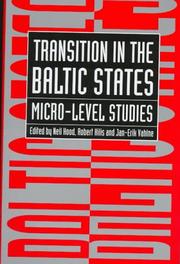 Transition in the Baltic states : micro-level studies