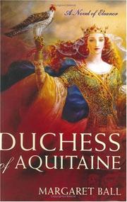 Cover of: Duchess of Aquitaine: A Novel of Eleanor