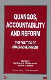 Quangos, accountability and reform : the politics of quasi-government