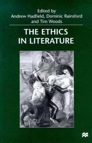 Cover of: The ethics in literature