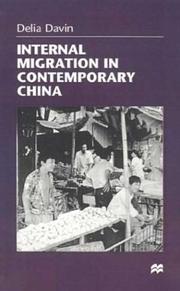 Cover of: Internal migration in contemporary China