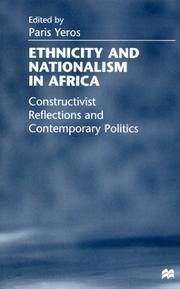 Ethnicity and nationalism in Africa : constructivist reflections and contemporary politics