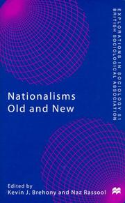 Nationalisms old and new