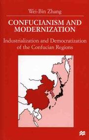 Cover of: Confucianism and Modernization: Industrialization and Democratization of the Confucian Regions