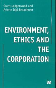 Environment, ethics and the corporation