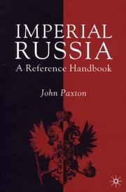 Imperial Russia : a reference handbook