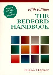Cover of: The Bedford Handbook: Updated With Mla's 1999 Guidelines