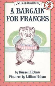 Cover of: A bargain for Frances by Russell Hoban