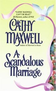 Cover of: A Scandalous Marriage