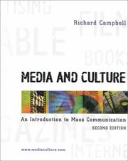 Cover of: Media and Culture