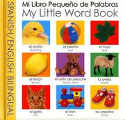 Cover of: My Little Word Book Bilingual