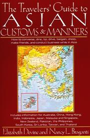 Cover of: The travelers' guide to Asian customs & manners