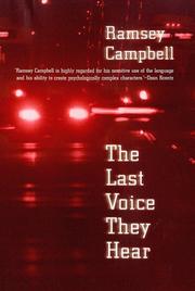 Cover of: The last voice they hear