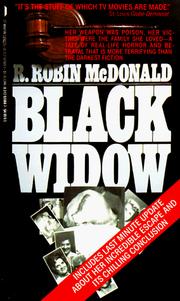 Black Widow by R. Robin McDonald