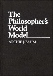 Cover of: The philosopher's world model