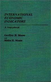 Cover of: International economic indicators: a sourcebook