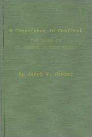 Cover of: A conscience in conflict by Jacob W. Gruber