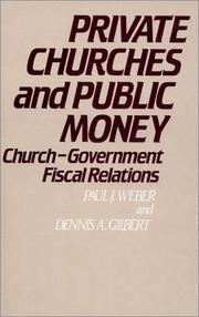 Private churches and public money : church-government fiscal relations