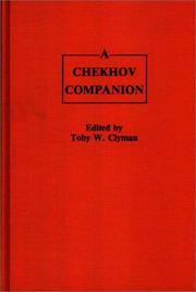 Cover of: A Chekhov companion