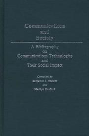 Cover of: Communications and society by Benjamin F. Shearer