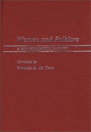 Women and folklore : a bibliographic survey