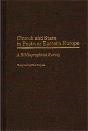 Church and state in postwar Eastern Europe : a bibliographical survey