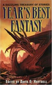 Cover of: Year's Best Fantasy by David G. Hartwell, Kathryn Cramer