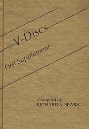 V-discs by Sears, Richard S.