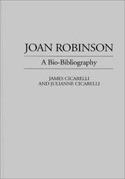 Cover of: Joan Robinson: a bio-bibliography