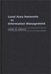Cover of: Local area networks in information management