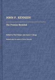 Cover of: John F. Kennedy, the promise revisited
