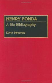 Cover of: Henry Fonda: a bio-bibliography