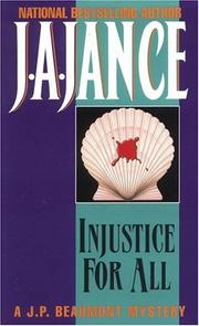 Cover of: Injustice for All by J. A. Jance
