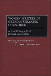 Women writers in German-speaking countries by Elke Frederiksen