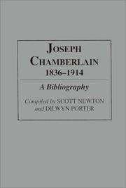 Joseph Chamberlain, 1836-1914 : a bibliography
