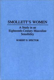 Cover of: Smollett's women: a study in an eighteenth-century masculine sensibility