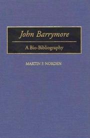 John Barrymore by Martin F. Norden