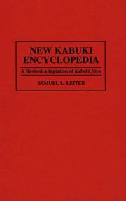 New Kabuki encyclopedia : a revised adaptation of Kabuki jiten