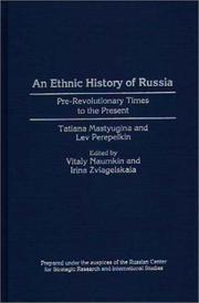 An ethnic history of Russia : pre-revolutionary times to the present