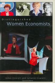 Cover of: Distinguished Women Economists